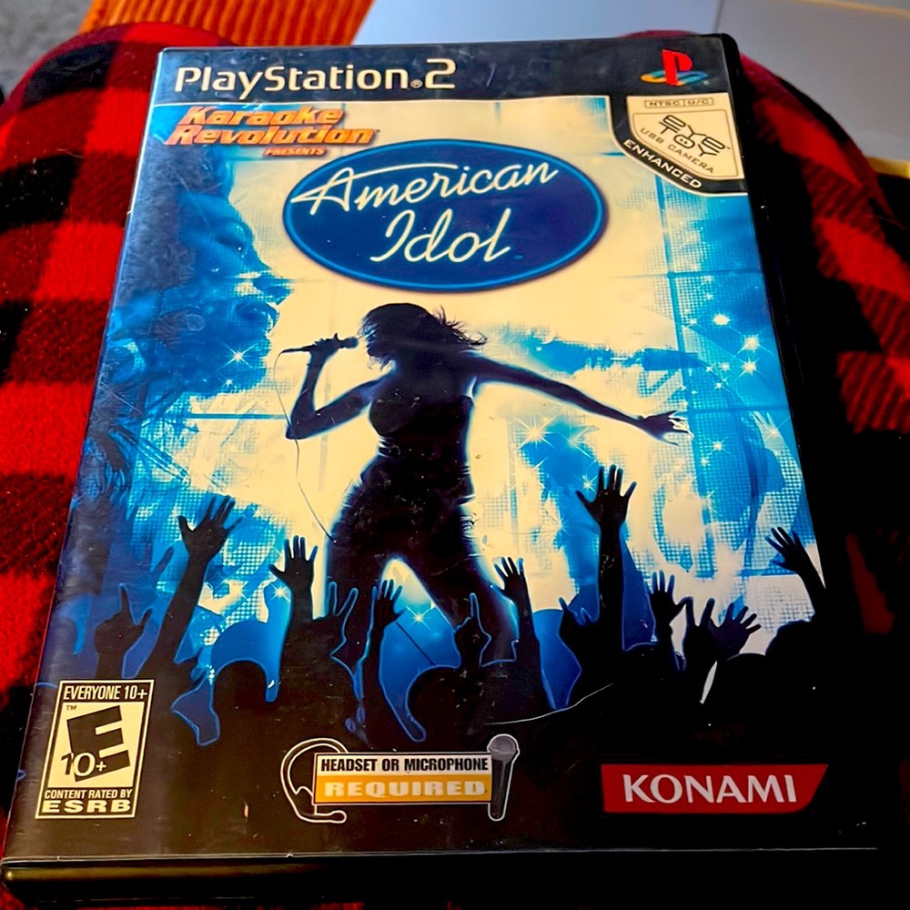Playstation 2 PS2 American Idol Karaoke Revolution